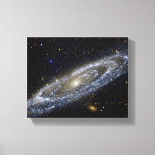 Andromeda galaxy milky way cosmos universum canvas afdruk