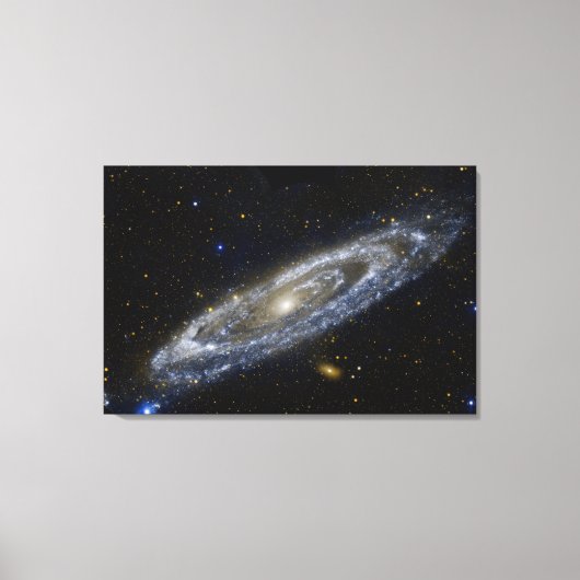 Andromeda galaxy milky way cosmos universum canvas afdruk (Voorkant)