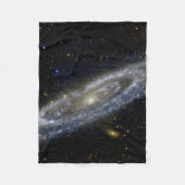 Andromeda galaxy milky way cosmos universum fleece deken (Voorkant)