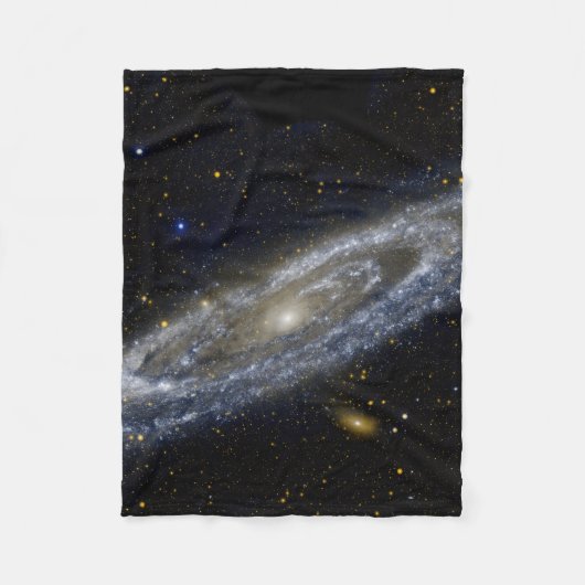 Andromeda galaxy milky way cosmos universum fleece deken (Voorkant)