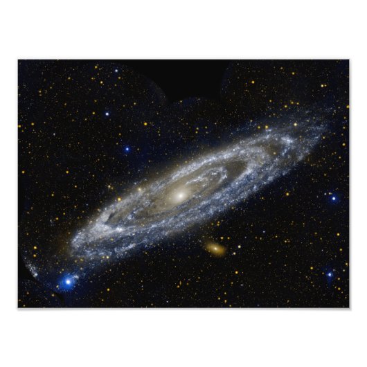 Andromeda galaxy milky way cosmos universum foto afdruk (Voorkant)