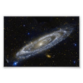Andromeda galaxy milky way cosmos universum foto afdruk (Voorkant)