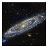 Andromeda galaxy milky way cosmos universum foto afdruk (Voorkant)