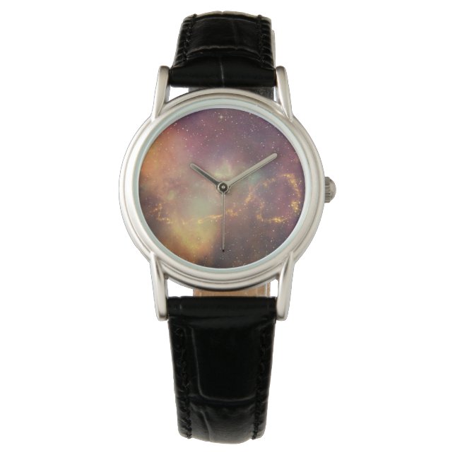 Andromeda galaxy milky way cosmos universum horloge (Voorkant)