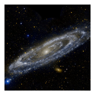 Andromeda galaxy milky way cosmos universum perfect poster