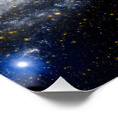 Andromeda galaxy milky way cosmos universum perfect poster (Hoek)