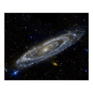 Andromeda galaxy milky way cosmos universum perfect poster