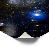 Andromeda galaxy milky way cosmos universum perfect poster (Hoek)