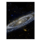 Andromeda galaxy milky way cosmos universum perfect poster (Voorkant)