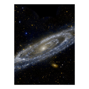 Andromeda galaxy milky way cosmos universum perfect poster