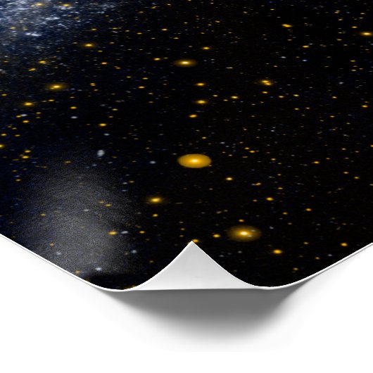 Andromeda galaxy milky way cosmos universum perfect poster (Hoek)