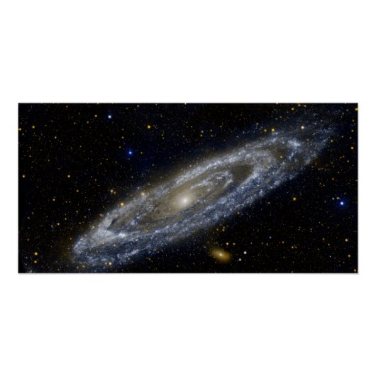 Andromeda galaxy milky way cosmos universum perfect poster (Voorkant)