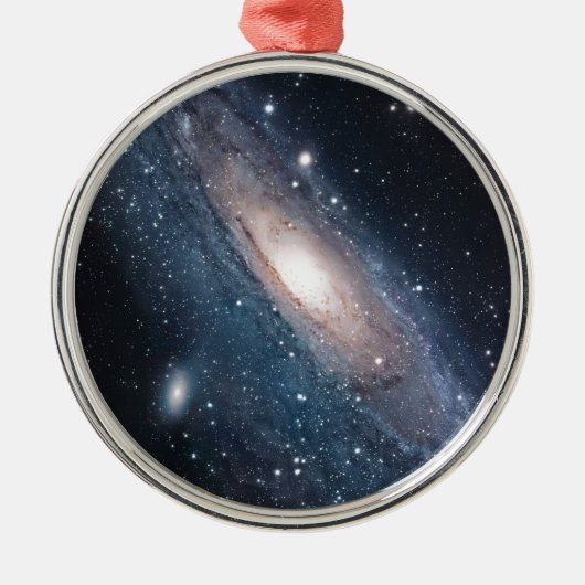 andromeda galaxy milky way kosmos universum metalen ornament (Voorkant)