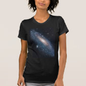 andromeda galaxy milky way kosmos universum t-shirt (Voorkant)