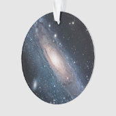 Andromeda Galaxy Milky Way Stars Cosmos Elegant Ornament (voorkant)