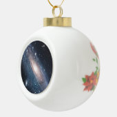 Andromeda Galaxy Milky Way Stars Universe Bell Keramische Bal Ornament (Rechts)