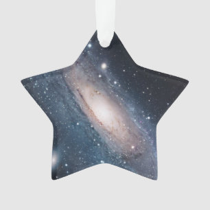 Andromeda Galaxy Milky Way Stars Universe Cool Ornament