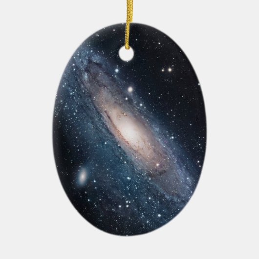 Andromeda Galaxy Milky Way Stars Universe Keramisch Ornament (Voorkant)