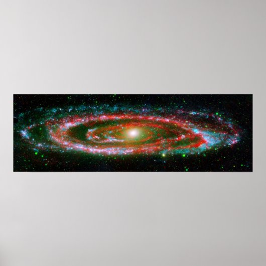 Andromeda Galaxy - Nasa Space Poster/Print Poster (Voorkant)