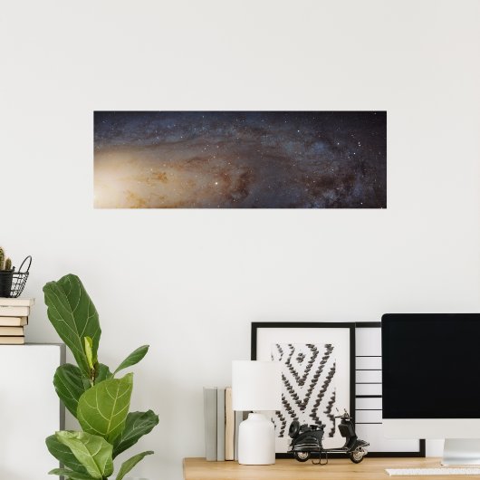 Andromeda Galaxy (NGC 224) Poster (Thuiskantoor)