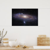 Andromeda Galaxy Poster (Keuken)