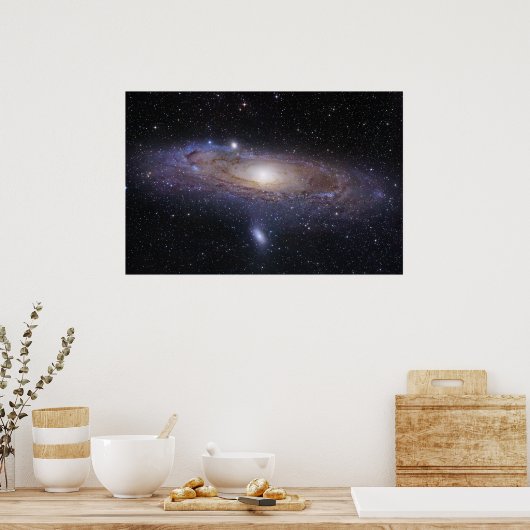 Andromeda Galaxy Poster (Keuken)
