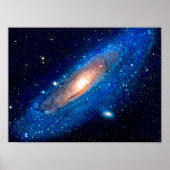 Andromeda Galaxy Poster (Voorkant)