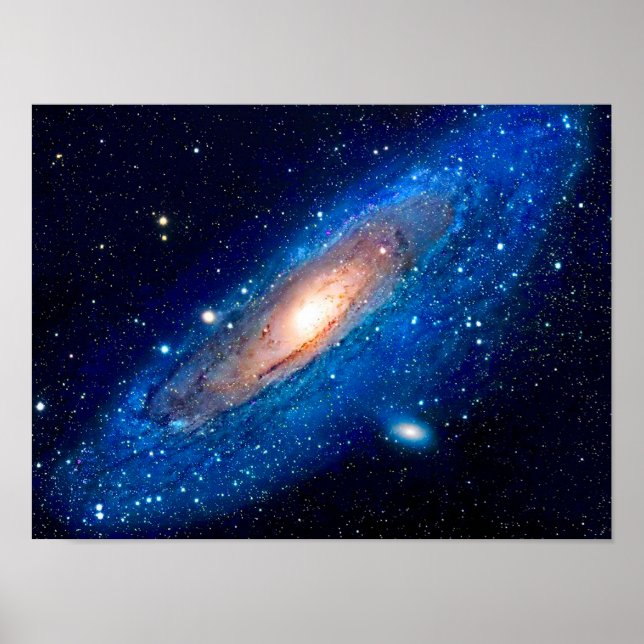 Andromeda Galaxy Poster (Voorkant)