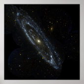 Andromeda Galaxy Poster (Voorkant)