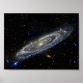 Andromeda Galaxy Poster (Voorkant)