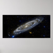 Andromeda Galaxy Poster (Voorkant)