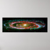 Andromeda Galaxy Poster (Voorkant)
