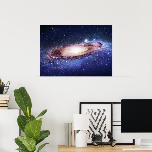 Andromeda Galaxy Print (Thuiskantoor)