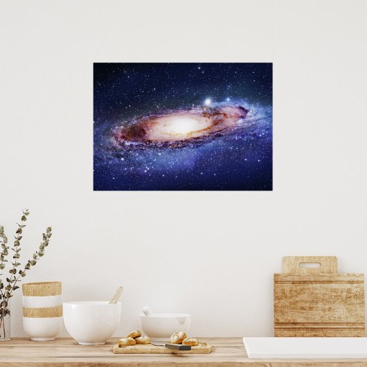 Andromeda Galaxy Print (Keuken)