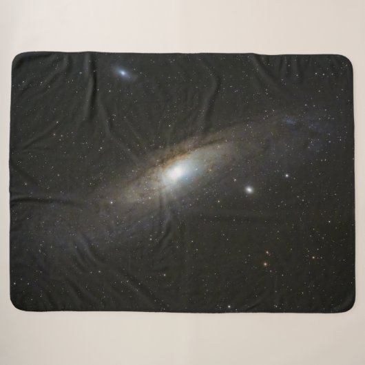 ANDROMEDA GALAXY SHERPA DEKEN (Voorkant (horizontaal))