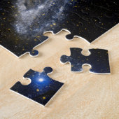 Andromeda Galaxy Starry Sky Legpuzzel (Zijkant)