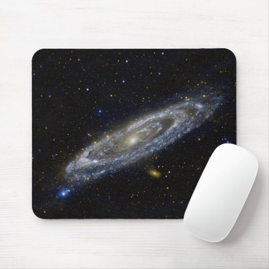 Andromeda Galaxy Starry Sky Muismat (Met muis)