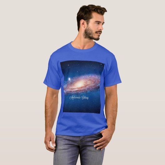 Andromeda Galaxy T-shirt (Voorkant volledig)