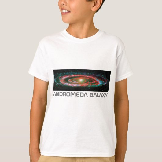 Andromeda galaxy t-shirt (Voorkant)