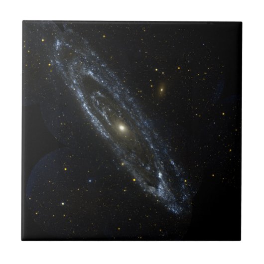 Andromeda Galaxy Tile. Tegeltje (Voorkant)