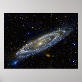 Andromeda Galaxy Ultraviolet Uitzicht, ZGOS Poster