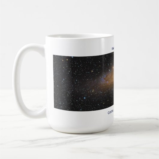 Andromeda Galaxy van Nikkolai Davenport - Mok van (Links)