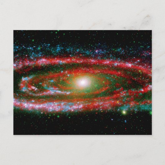 Andromeda Gallaxy Briefkaart (Voorkant)