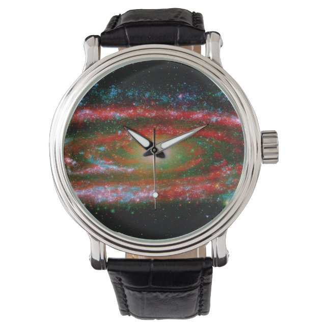Andromeda Gallaxy Horloge (Voorkant)
