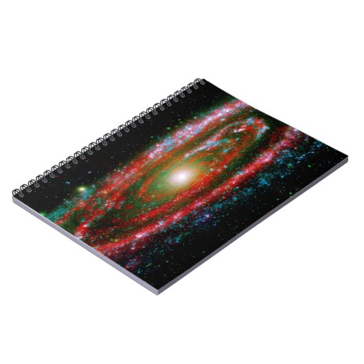 Andromeda Gallaxy Notitieboek (Linkerzijde)