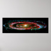 Andromeda Gallaxy Poster (Voorkant)