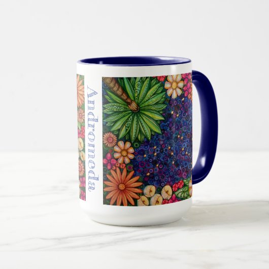 Andromeda Kunstwerk Mok (Voorkant rechts)