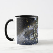 Andromeda Map mug Mok (Links)