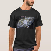 Andromeda Map -- Starquest T-shirt (Voorkant)