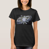 Andromeda Map -- Starquest, womens T-shirt (Voorkant)
